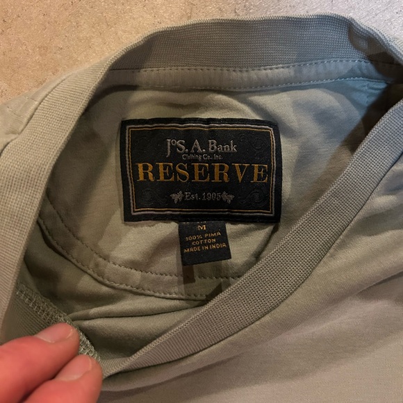 Jos A. Bank Pima Cotton T-Shirt - Picture 4 of 6